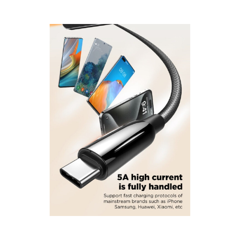 FOJI LC922c USB-C to C Fast Charging Cable – 240W PD 3.0
