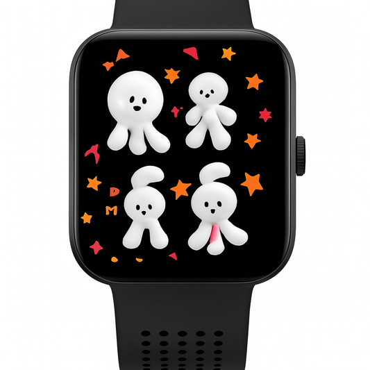 Aurafit AM10B Smartwatch.