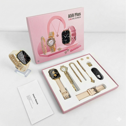 A59 Smart Watch Luxury Gift Set