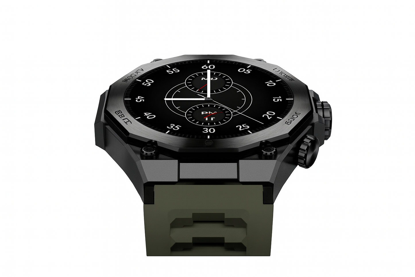 Aurafit AM18 Smart Watch.